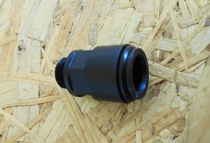 Raccord sortie pompe 3/8 - lisse 15 mm - femelle